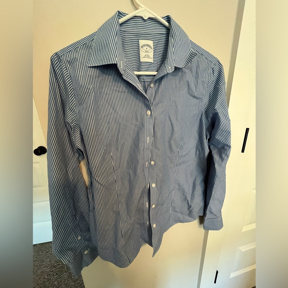 NWOT Women’s Striped Brooks Brothers Button-down